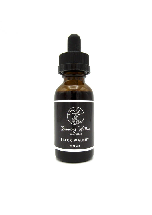 Black Walnut Extract (Medicinal) - Organic Wild-Crafted Tincture